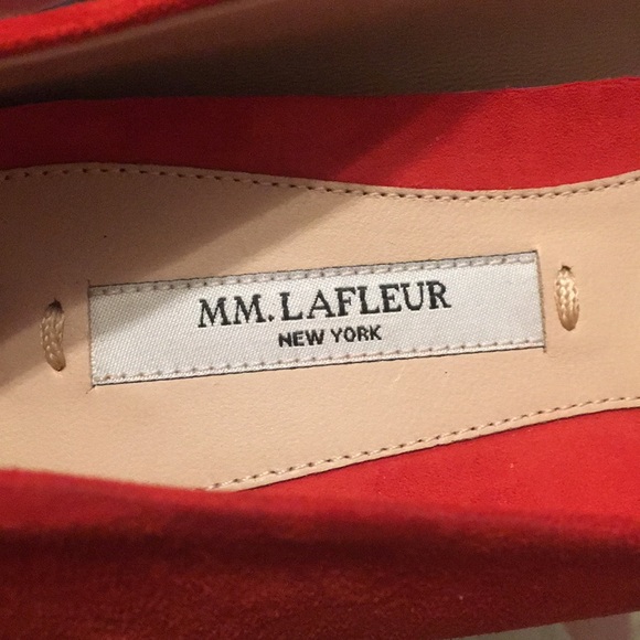M.M. Lafleur The Lillian Pump In Vermillion - Picture 3 of 6